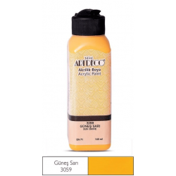ARTDECO AKRİLİK BOYA 140ML GÜNEŞ SARI 3059